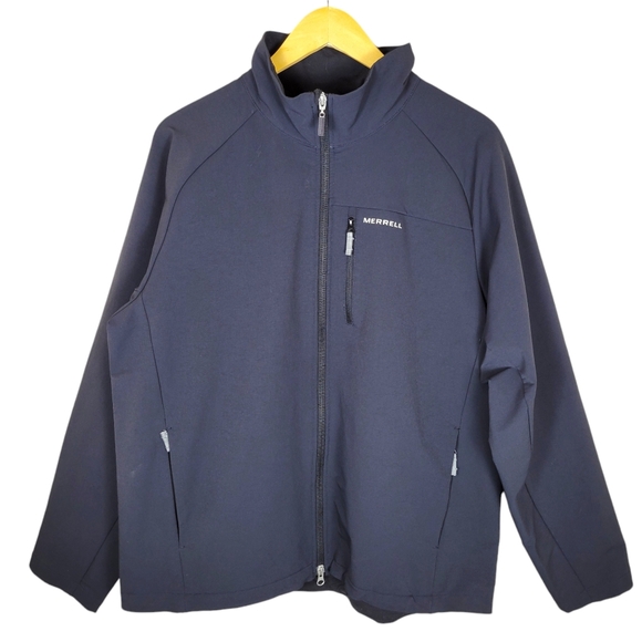 Merrell Black Full Zip Jacket Size Large - Picture 2 of 11
